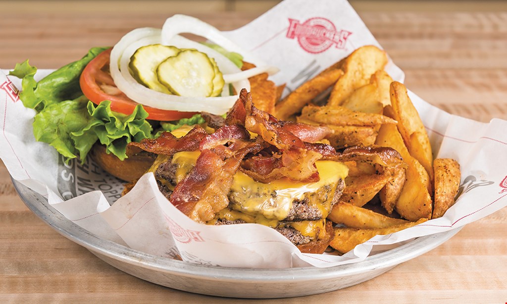 Product image for Fuddruckers $2 OFF ANY PURCHASE of $10 or more.
