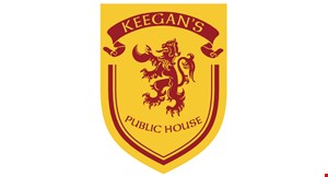 Product image for Keegan's Public House $5 OFF any purchase of $25 or more
take-out & dine in