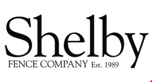 Shelby Fence logo