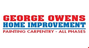 Product image for George Owens Home Improvement FREE estimate. 