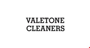 Valetone Cleaners logo