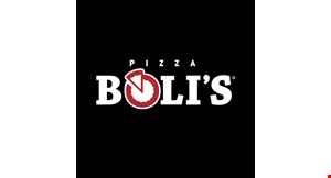 Product image for Pizza Bolis-Arbutus pizza & wings $24.99 +tax One Medium 1-Topping Pizza, 9 Buffalo Wings and 2-Liter Soda Upgrade to large pizza for $3.00 more. Upgrade to X-Large pizza for $4.00 more. Premium toppings extra.