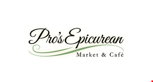 Pro'S Epicurean Market & Cafe logo