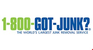 Product image for 1-800-Got-Junk? Book today and Save $25*on up to half a load.