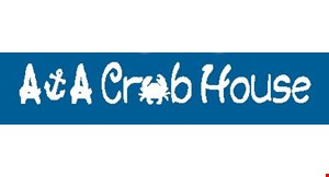 Product image for A&A Crab House $5 OFF any blue crab purchase of $45 or more.