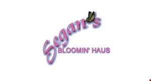 SEGAN'S BLOOMIN' HAUS logo