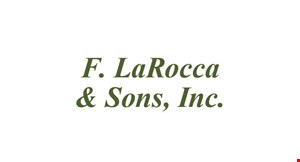Product image for F. Larocca & Sons, Inc. 15% OFF any work order of $40,001 and above.