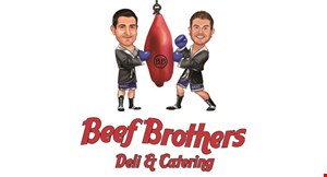 Product image for Beef Brothers Deli & Catering $5 Offany purchase of $25 or more. 