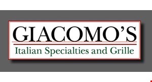 Giacomo's Italian Specialties and Grille logo