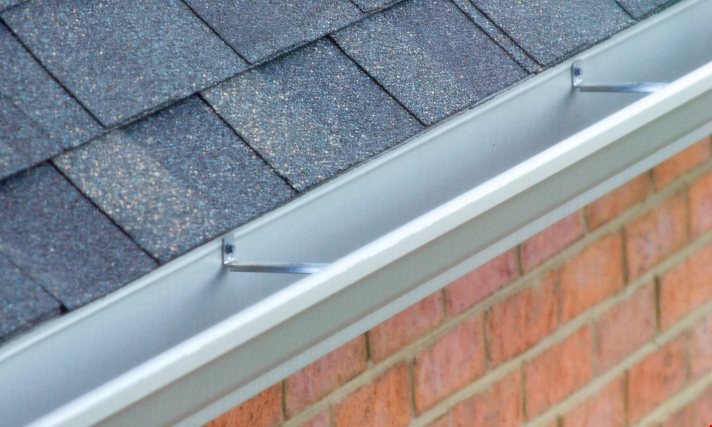 Product image for Morin Gutters 20% OFF leaf protection system with installation of new gutter system.