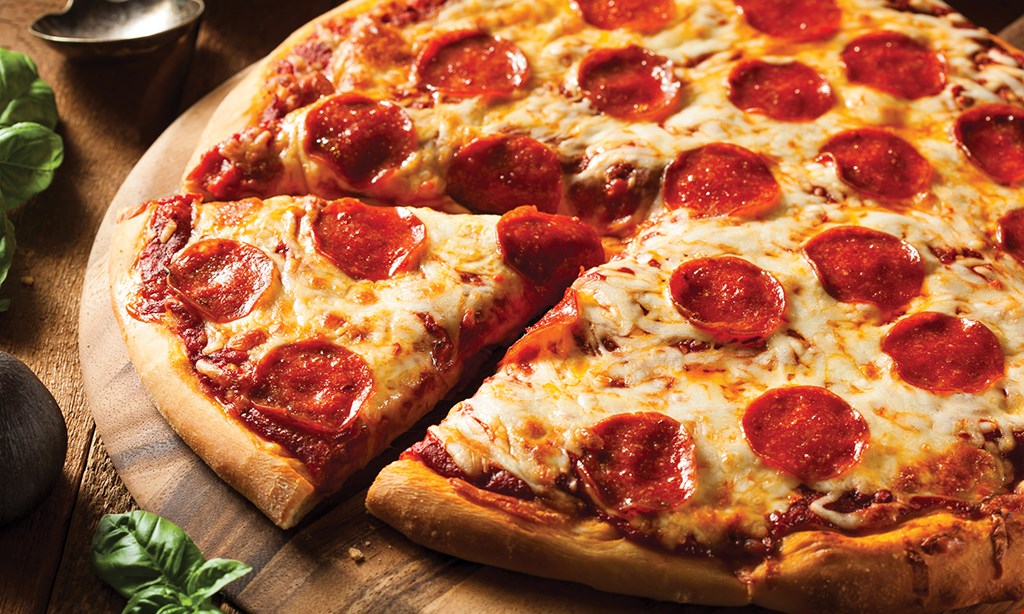 Product image for Scotty's Pizzeria $23.99 2 14"1-Topping Pizzas & 2 Lt Soda 