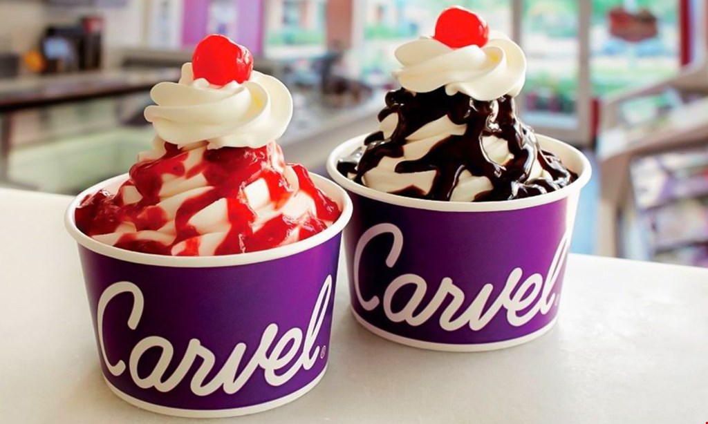 Product image for Carvel $2 off sprinkle cup 6-pk 