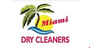 Product image for Miami Dry Cleaners Dry Cleaning Garments from $4.99* Comforters from $17.99*.