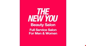 Product image for The New You Beauty Salon Tues. & Wed. Senior Special 62+ Year. 12.99 Shampoo • Haircut OR 23.99 Coloring OR 34.99 Perm. With coupon. Expires 8/20/22. 