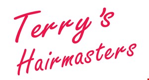 Product image for Terry's Hairmasters $55 Perms includes shampoo, cut & style,long hair extra 