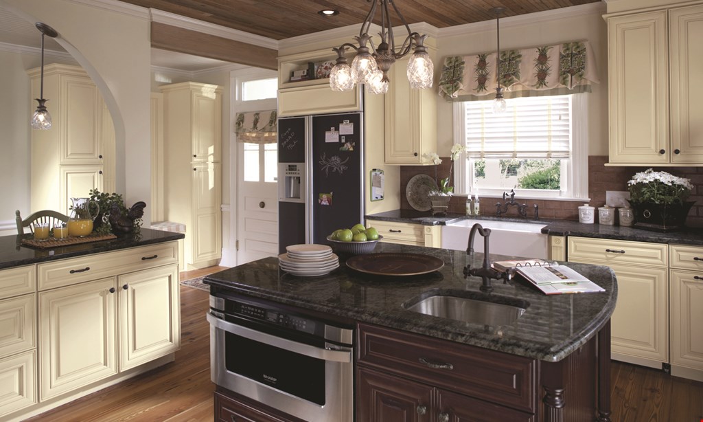 Product image for Kitchen Express Plus Cabinets all in-stock materials 15% off select hardware included.