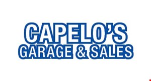 Capelo's Garage & Sales logo