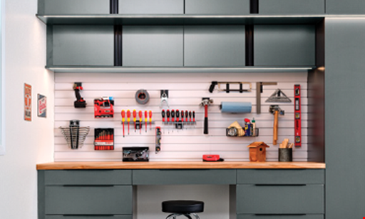 Product image for Garage Rescue $500 Off Cabinets & Monkey Bar Shelving.