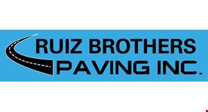 Product image for Ruiz Brothers Paving $100.00 OFF any paving job!. 
