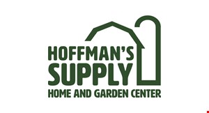 Product image for Hoffman's Supply and Garden Center $5 off any purchase of $25 or more.