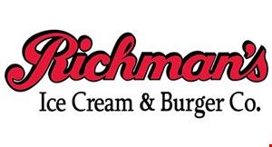 Richman's Ice Cream & Burger Co. logo