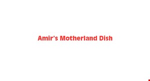 Amir's Motherland Dish logo