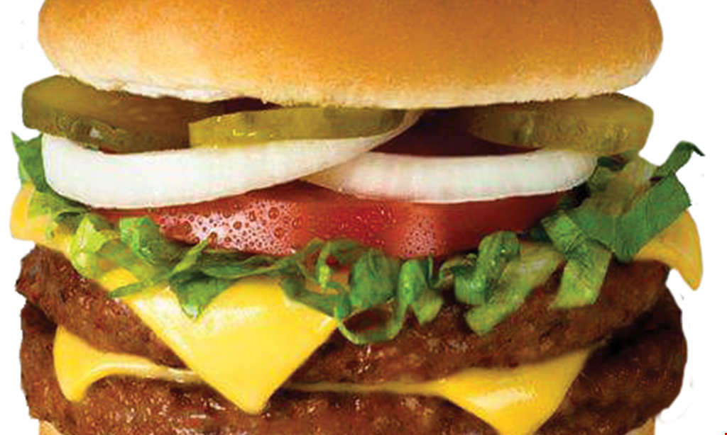 Product image for BONNER BURGER $8 2 1/4 lb cheeseburgers. 