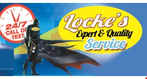 Locke's Heating And Cooling logo
