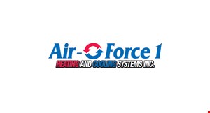AIR O FORCE 1 HTG & COOLING logo
