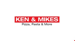 Product image for KEN & MIKES PIZZA $32.95 2 Large 16" Pizzas with 1 Regular Topping & 10 Chicken Wings 