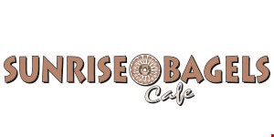 Sunrise Bagels Cafe logo