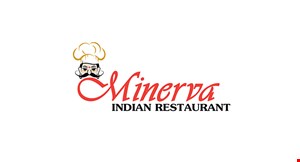 Product image for Minerva Indian Restaurant Free appetizer with any $50 purchase 