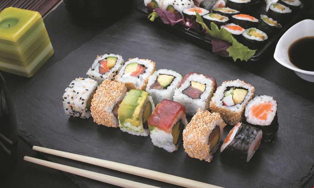 Product image for Sakura Sushi Bar Buy 2 Get 1 1/2 OFF lunch entree.