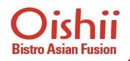 Product image for Oishii Bistro Asian Fusion $5 OFF take-out order of $40 or more before tax. 