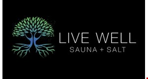 Live Well Sauna + Salt logo