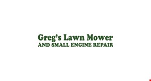 Greg's Lawn Mower logo