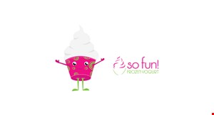 So Fun Frozen Yogurt logo