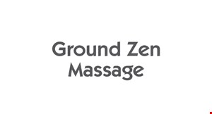 Ground Zen Massage logo