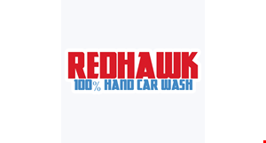 Redhawk Hand Car Wash logo