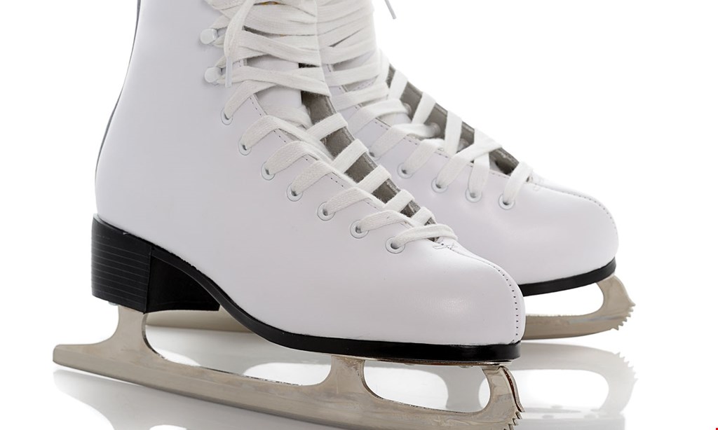 Product image for Lloyd Center Ice Rink $10 OFF two skate sessions & skate rentals.