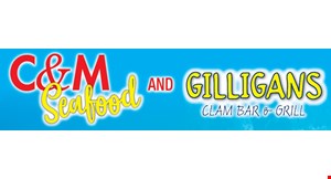 C & M Seafood & Gilligans Clam Bar & Grill logo