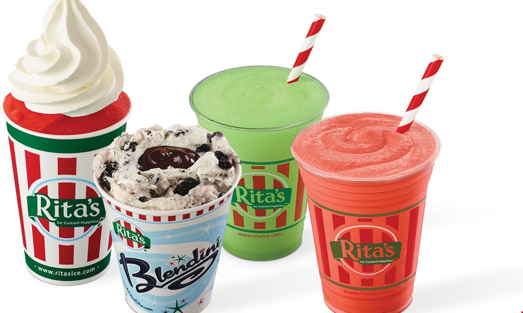 Product image for Rita's $1 OFF Any Large Item. 