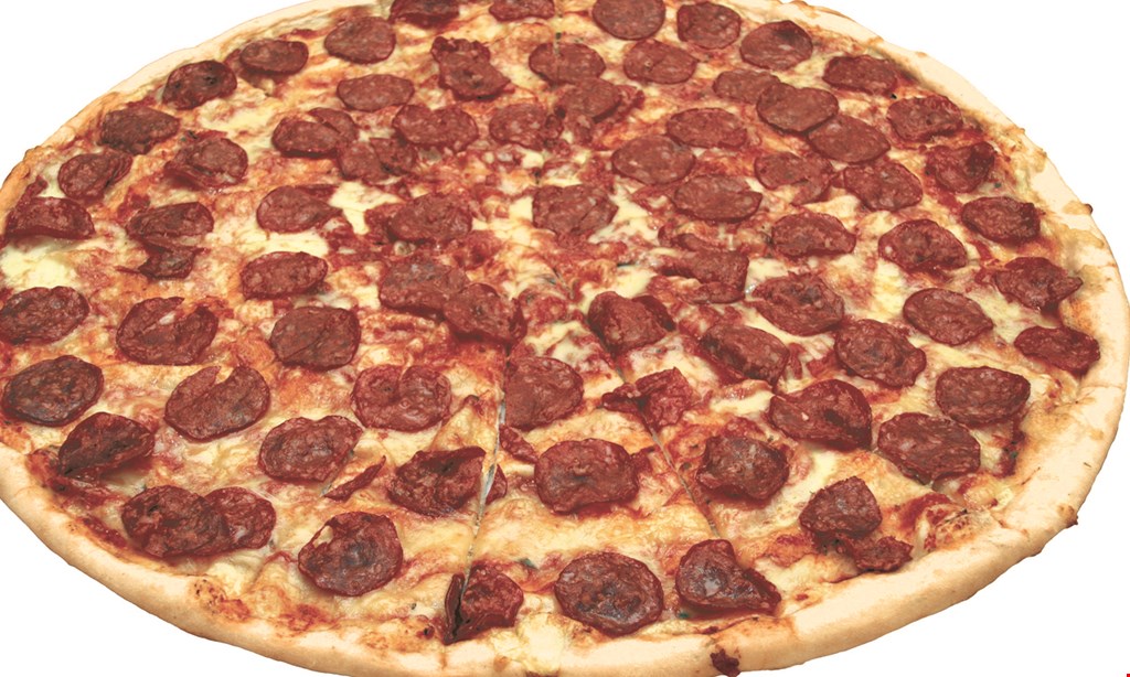 Product image for Pizza Americana Only $24.99 2 x-large cheese pizzas. 