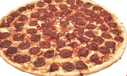 Product image for Pizza Americana $10.99 large cheese pizza. 