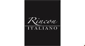 Product image for Rincon Italiano MONDAY & TUESDAY SPECIAL $27.99 2 chicken dinners, 2 side salads & garlic bread *excludes seafood VALID FOR PICK-UP. 