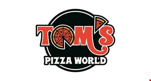 Tom's Pizza World logo