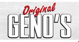 The Original Geno's logo