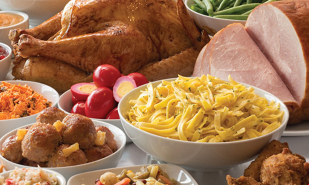 Product image for Bird-in-Hand Family Restaurant & Smorgasbord 50% off 1 smorgasbord buy 1 smorgasbord, get 1 half price - breakfast, lunch or dinner: tues.-fri. 7am-7pm 