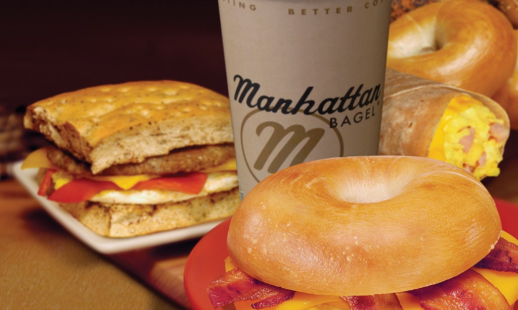 Product image for Manhattan Bagel - Fairfield ONE FREE CHILLERZ® ONE FREE WITH PURCHASE OF ANY LUNCH SANDWICH Chillerz®. 