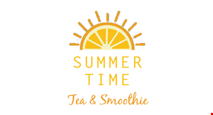 Summertime Tea And Smoothie logo